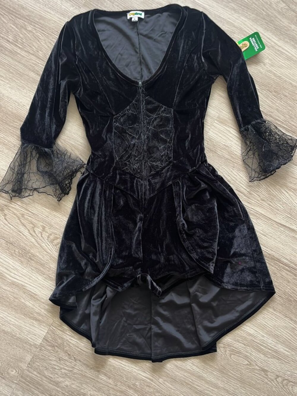 Tipsy Elves Witch Costume Romper Dress S NWT
